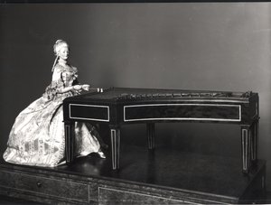 Dulcimer Speler (detail)